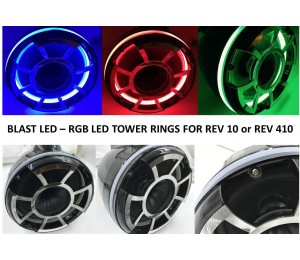 LED speaker Light rings for Wet sounds REV 10 or REV 410